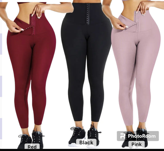 High Waist Trainer Leggings. Tummy Control, Leg Trimming, Butt Lifting, and Body Contouring